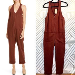 Rachel Comey Buxton Jumpsuit in Mahogany